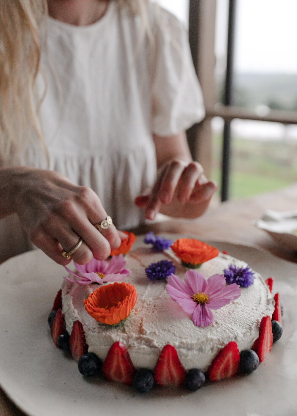Cashew Berry Cake